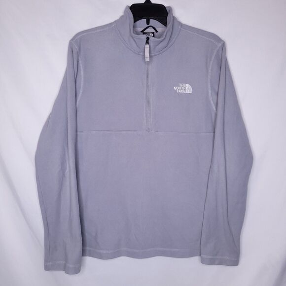 The North Face Other - The North Face Fleece Jacket Mens Small Gray 1/4 Zip Hiking Outdoor